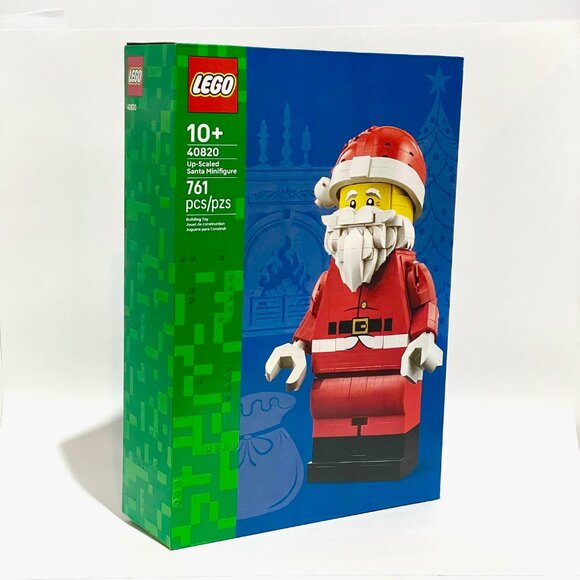 New Lego 40820 Up-Scaled Santa Minifigure NIB Sealed in Hand - Picture 4 of 12